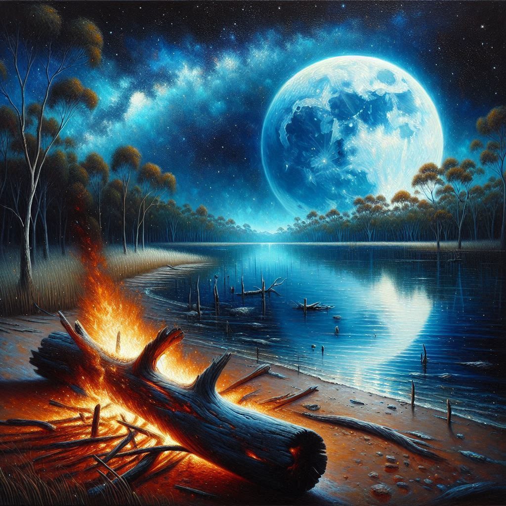 Camping by the billabong