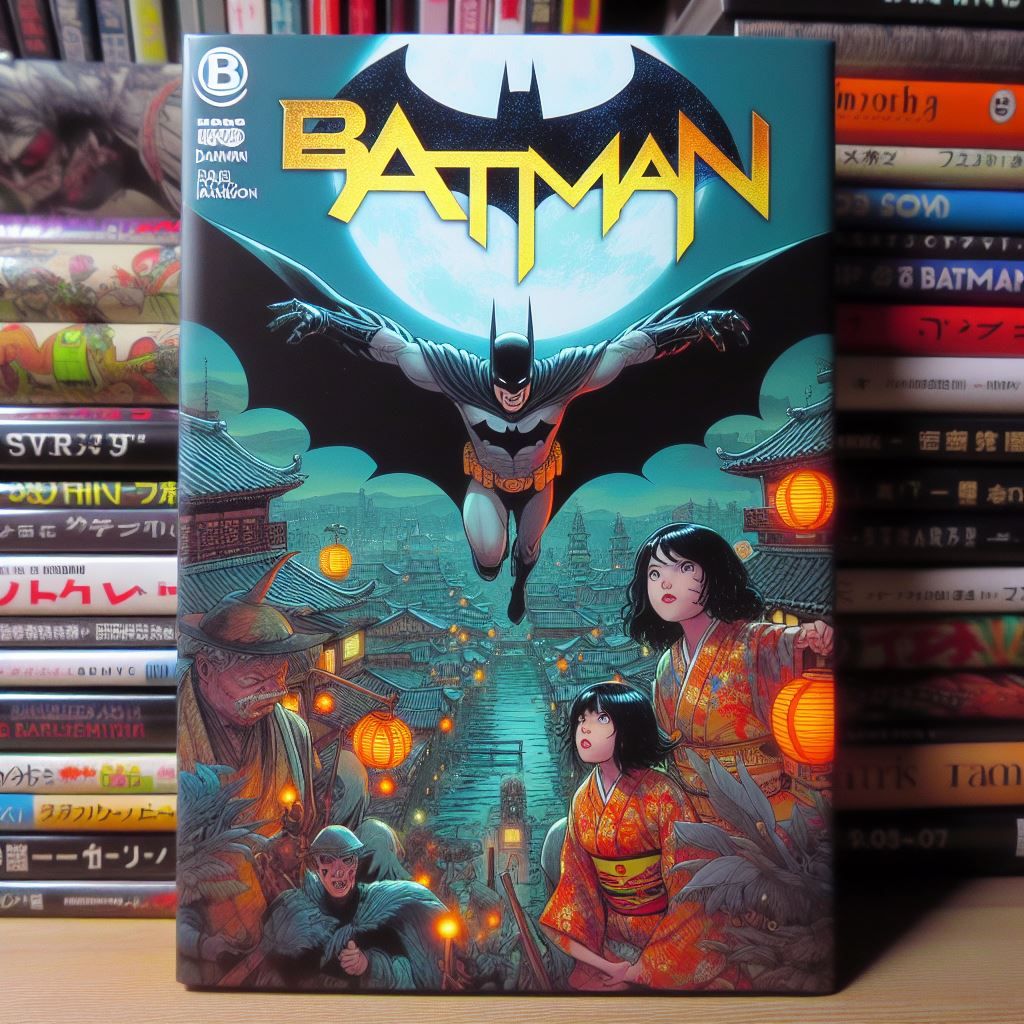 Batman in Japan Comic Book cover