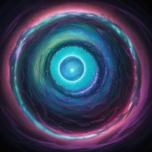 Fantastical Creature Enters Dreamlike Realm in Surreal Style