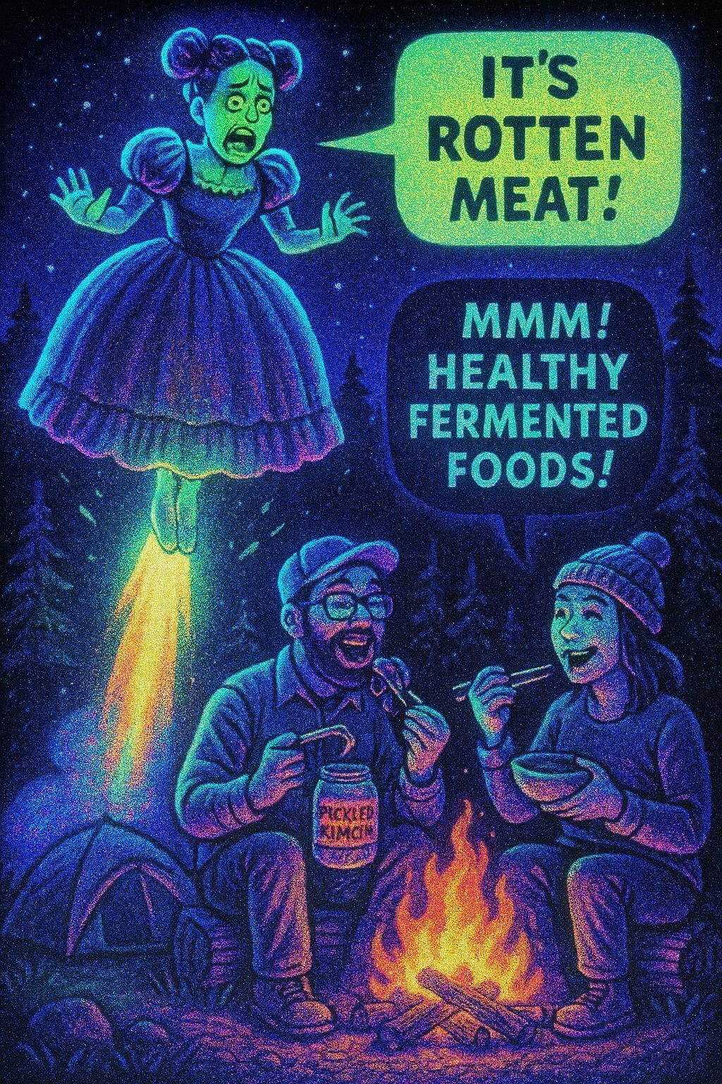 mmmm healthy fermented foods... 💃💨