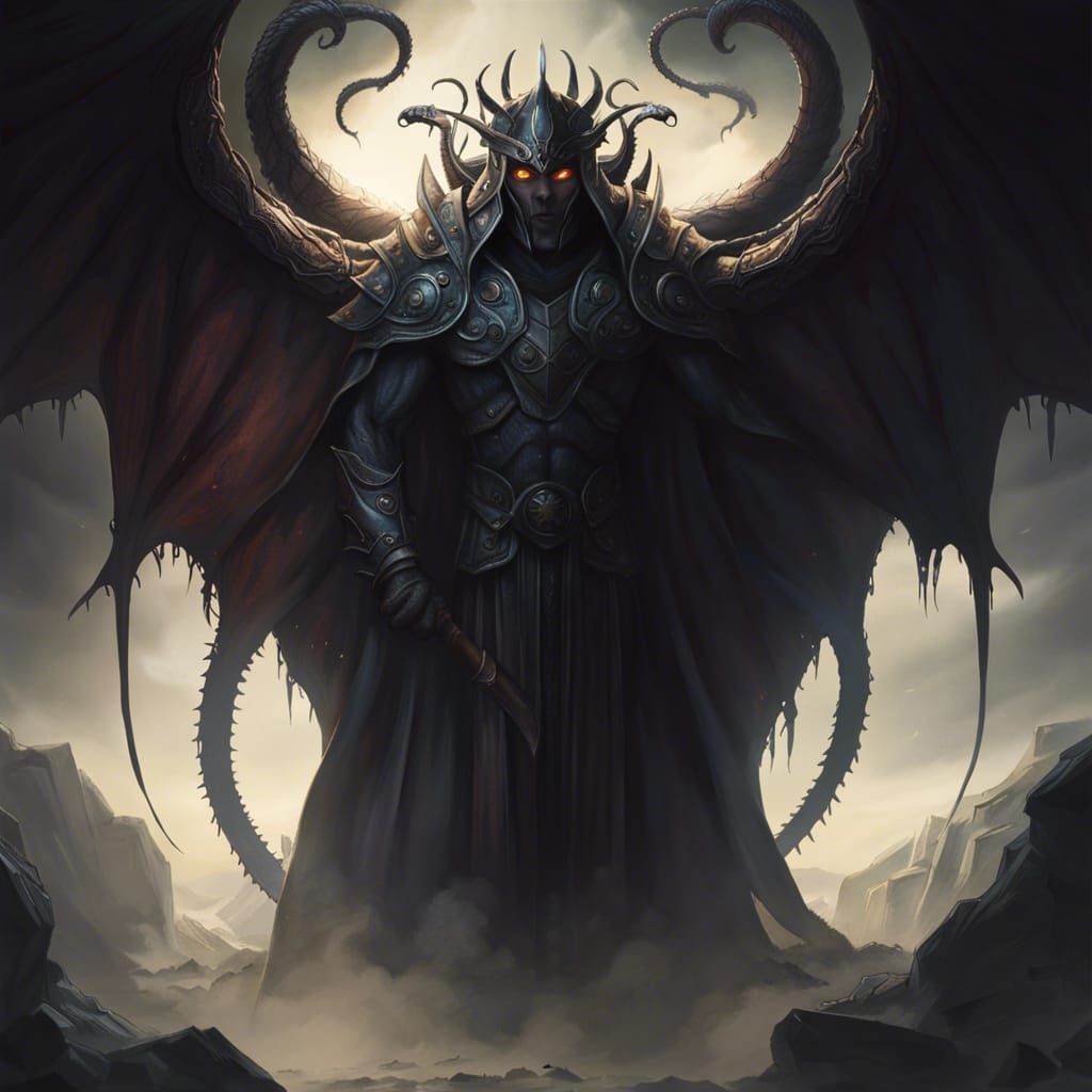 Demonic Demigod - AI Generated Artwork - NightCafe Creator