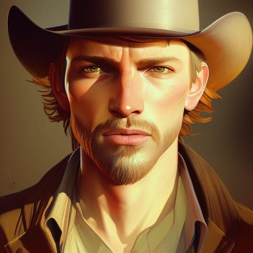 Cowboy Jake - AI Generated Artwork - NightCafe Creator