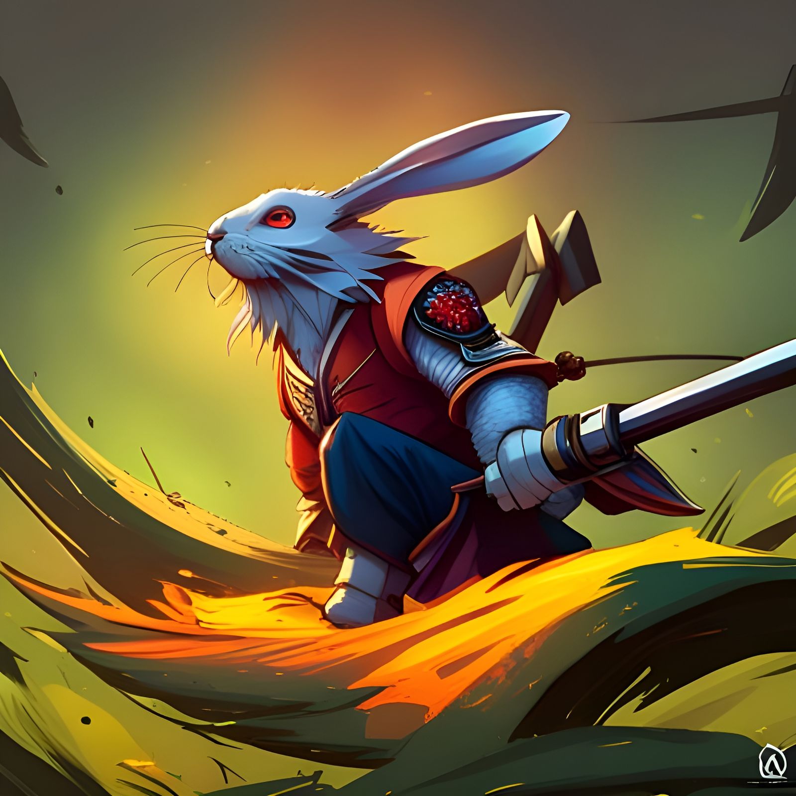 Samurai rabbit