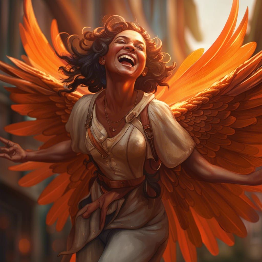 Laughter  by @Ivanna Barlowe