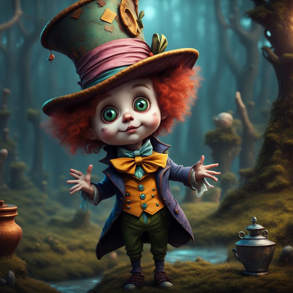 mad hatter - AI Generated Artwork - NightCafe Creator