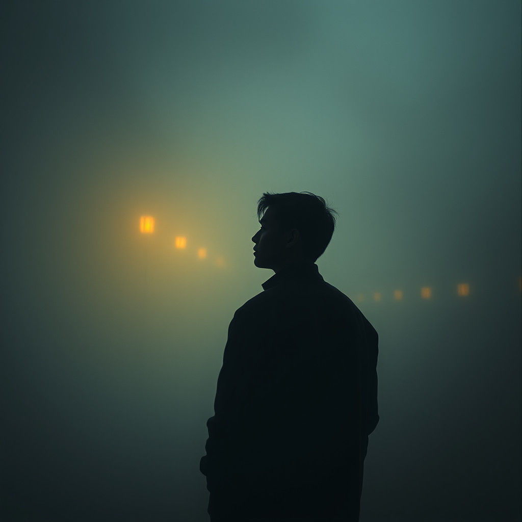 Melancholy Figure in Mist: Old Masters' Lighting