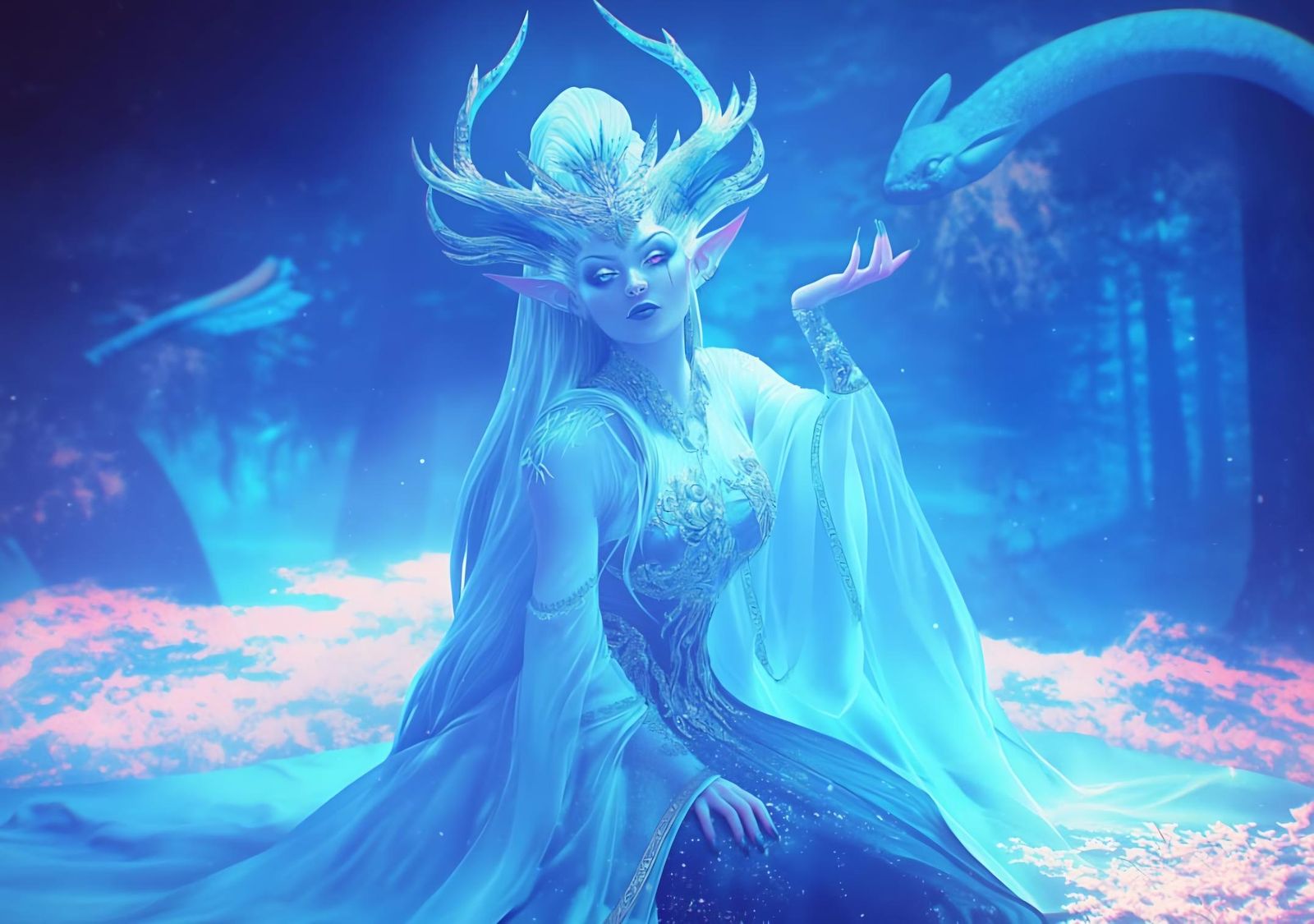 as cold as her kingdom