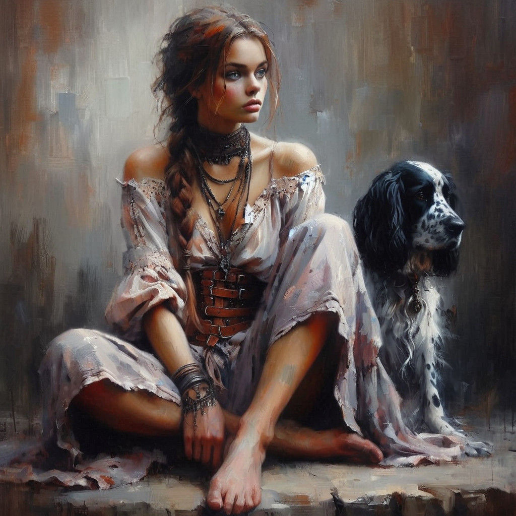 Oil Painting  by @Phidelio