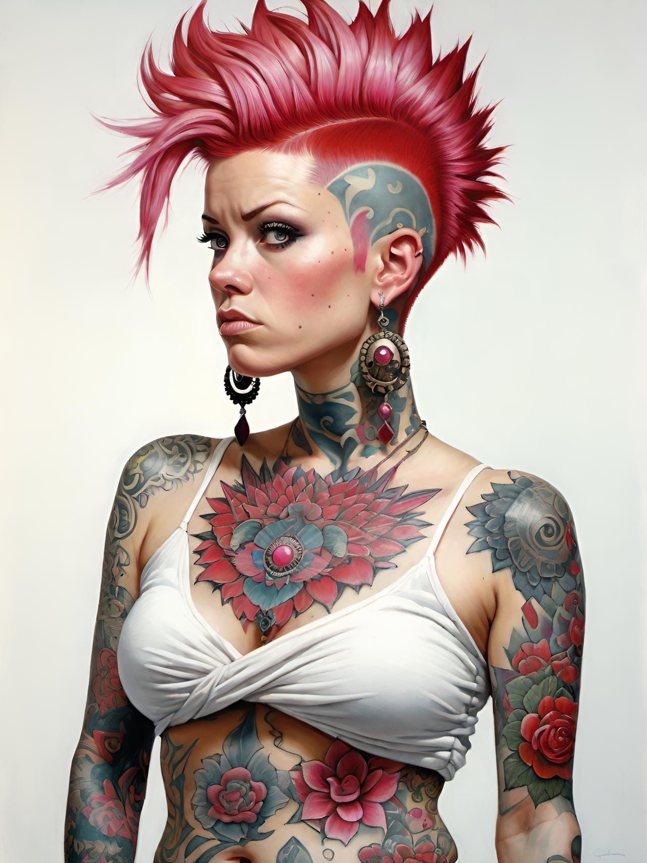Tattoo girl