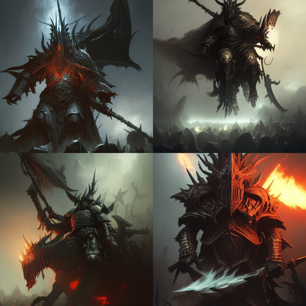 The Witch King Warhammer 40k - AI Generated Artwork - NightCafe Creator