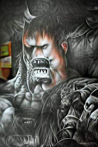 He is a monster.