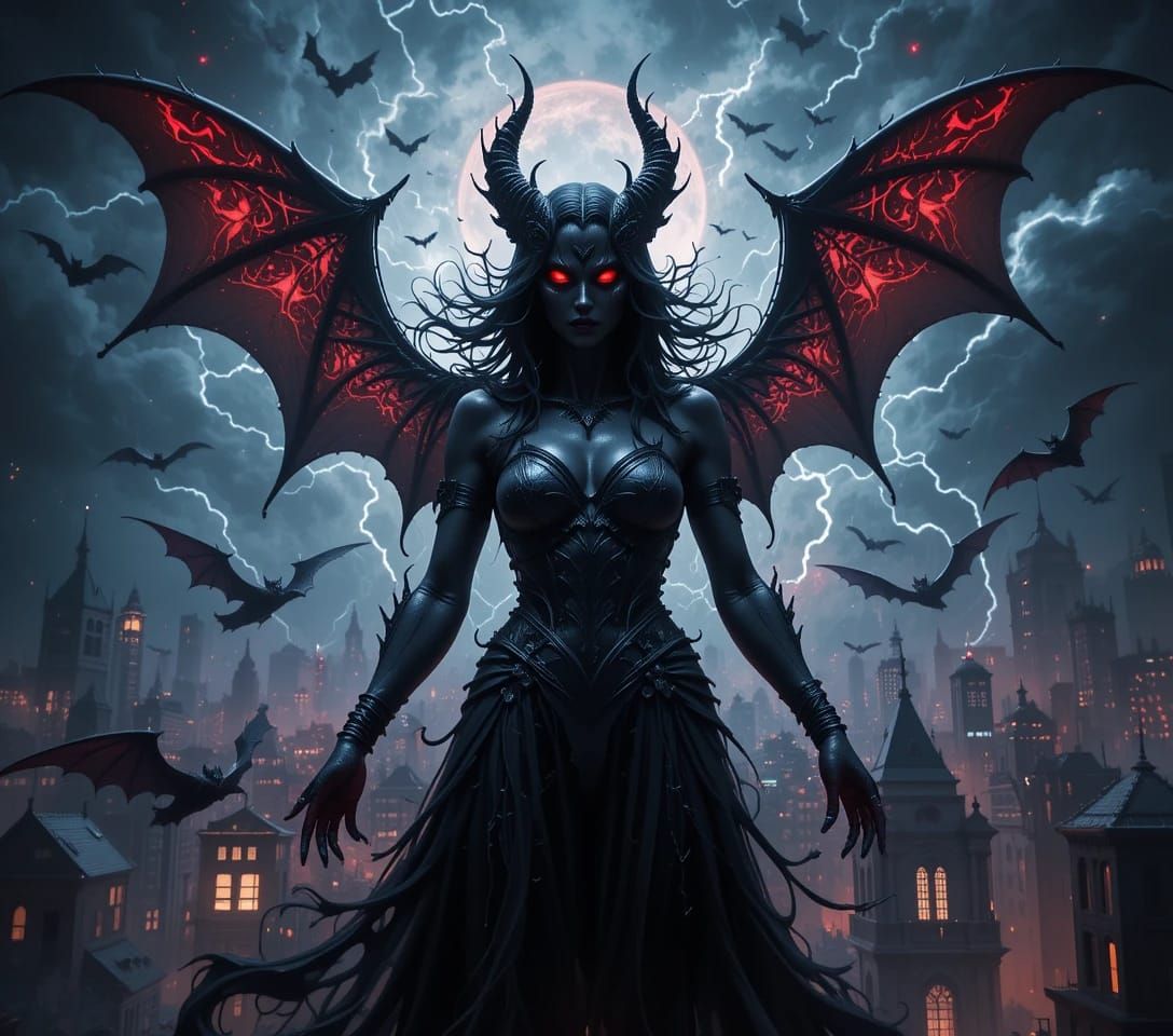 the bats Goddess from underworld