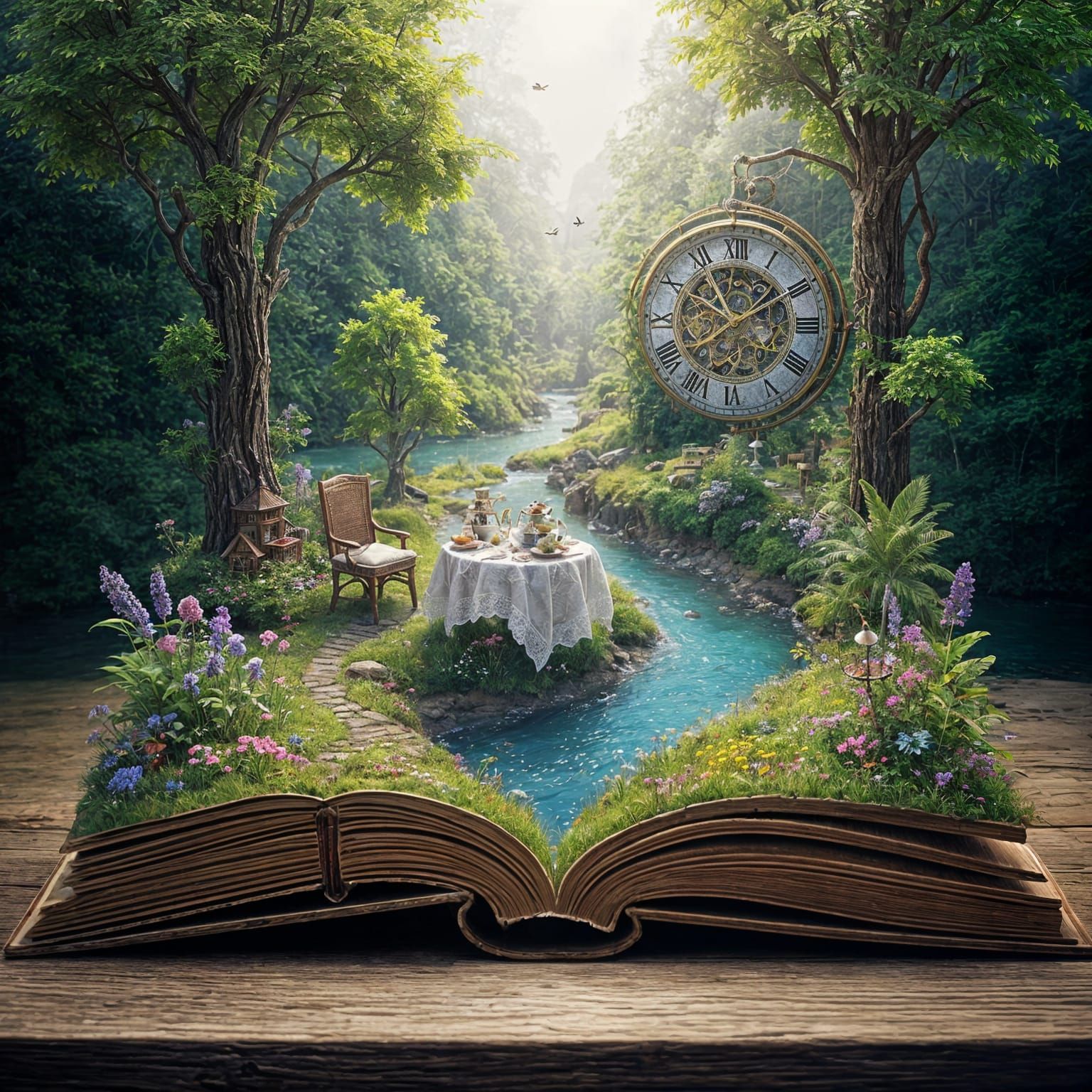 13th Hour Time for Tea  by @Qarbon