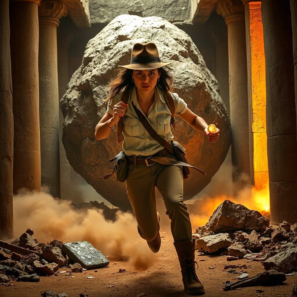 got it 💰 ! adventurer explorer 🪨  no PRO, no Lora, no Creative Upscale  by @Magdalene