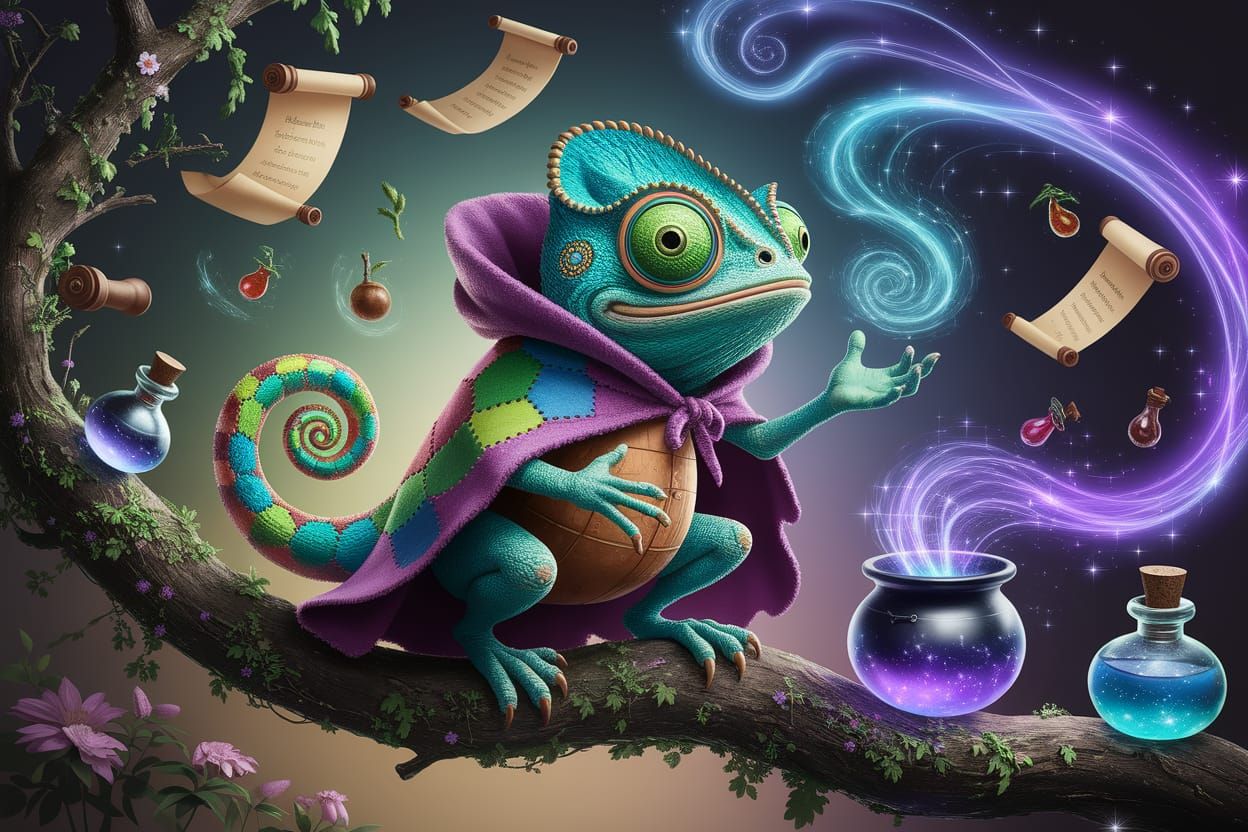 The Chameleon Alchemist  by @ViMa
