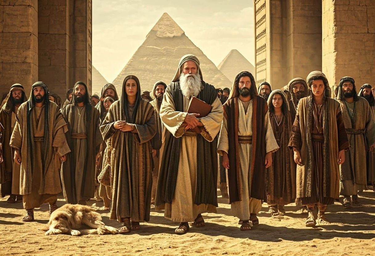 "יציאת מצרים"
"ולכל בני ישראל לא יחרץ כלב לשונו"