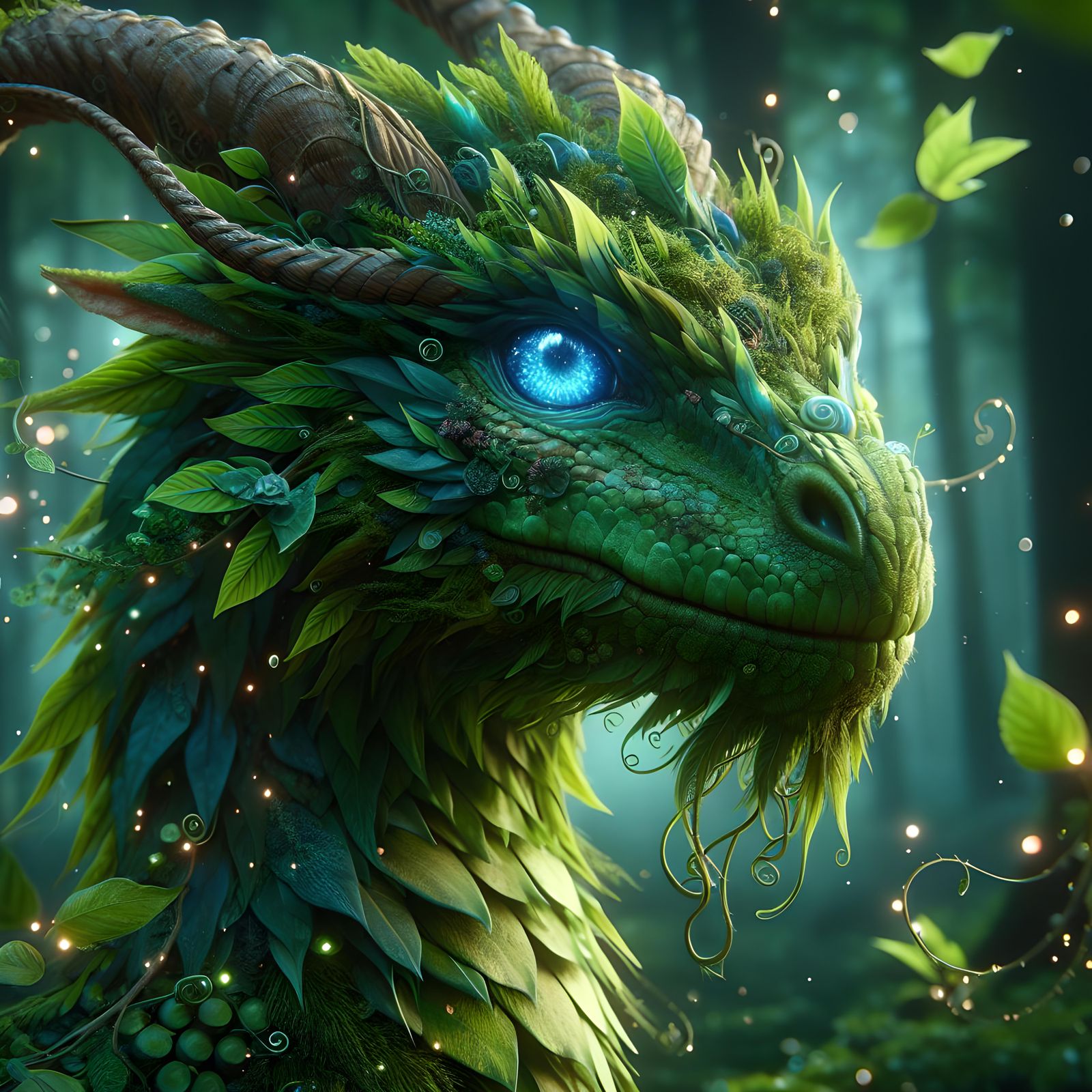 the leaf dragon 🌱🍃