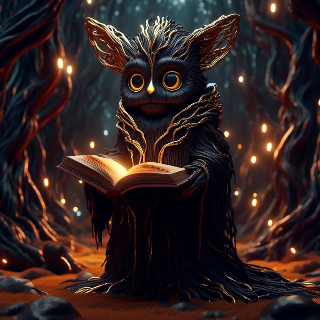 <lora:Mixperiment 2:1.0> Magic realism, Magic Surrealism, hyper detailed , Apocalypse art, cuteness overload ,Hello darkness my old friend!...