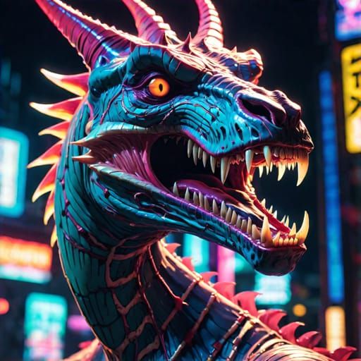 the folded neck beast