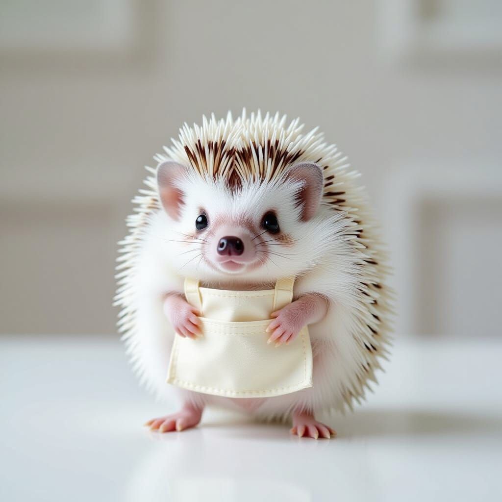 קיפוד לבן בבית הלבן