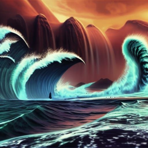 The sea can be a demon
