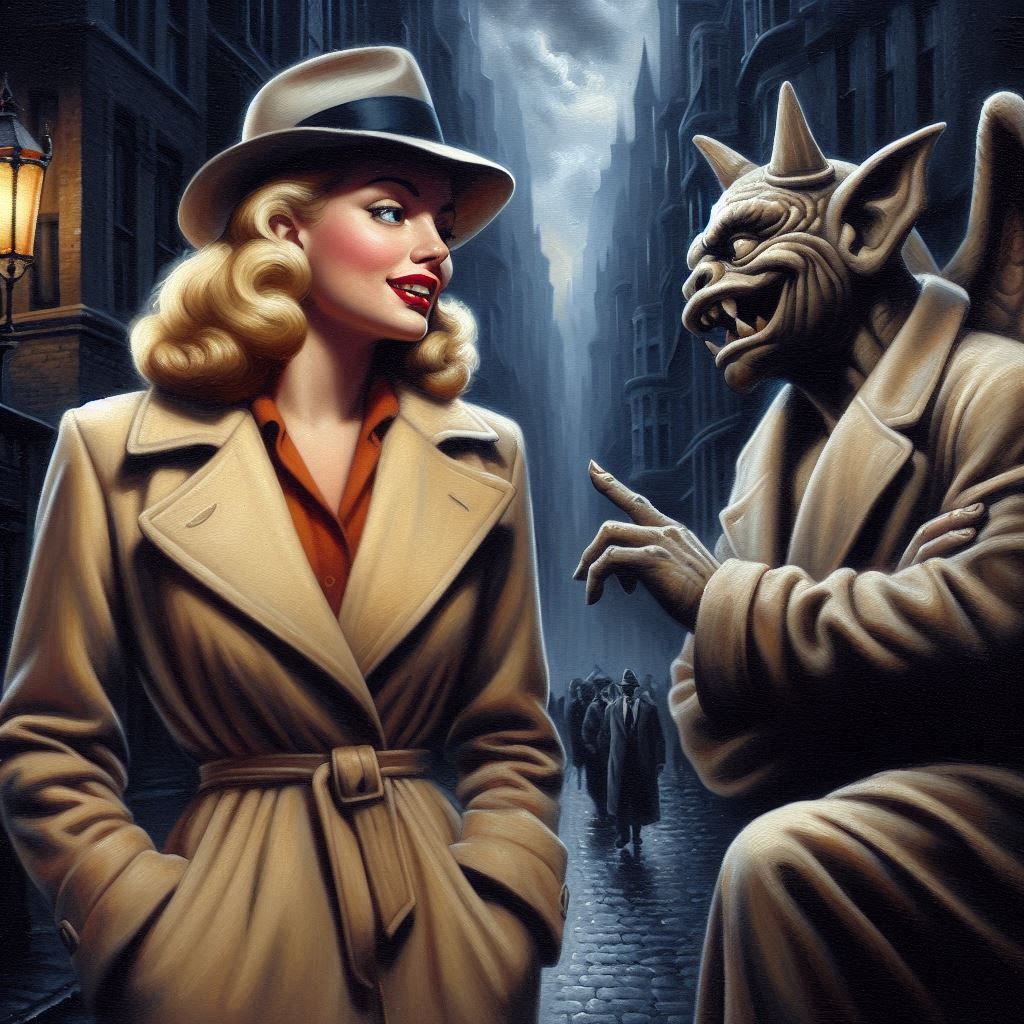 "Now, I'm not saying I'll help but ..."