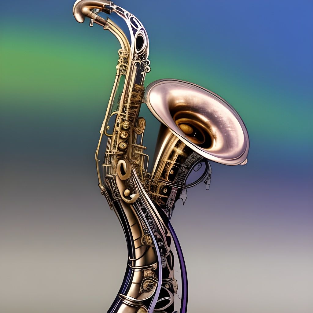 saxophone AI Generated Artwork NightCafe Creator