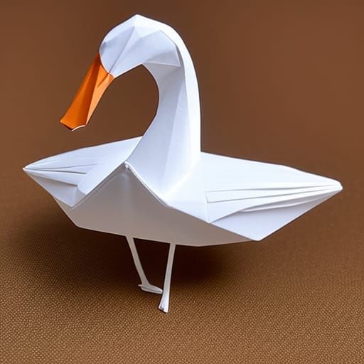 paper swan