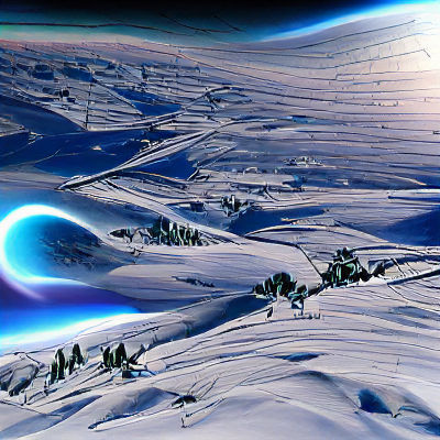Winter in space