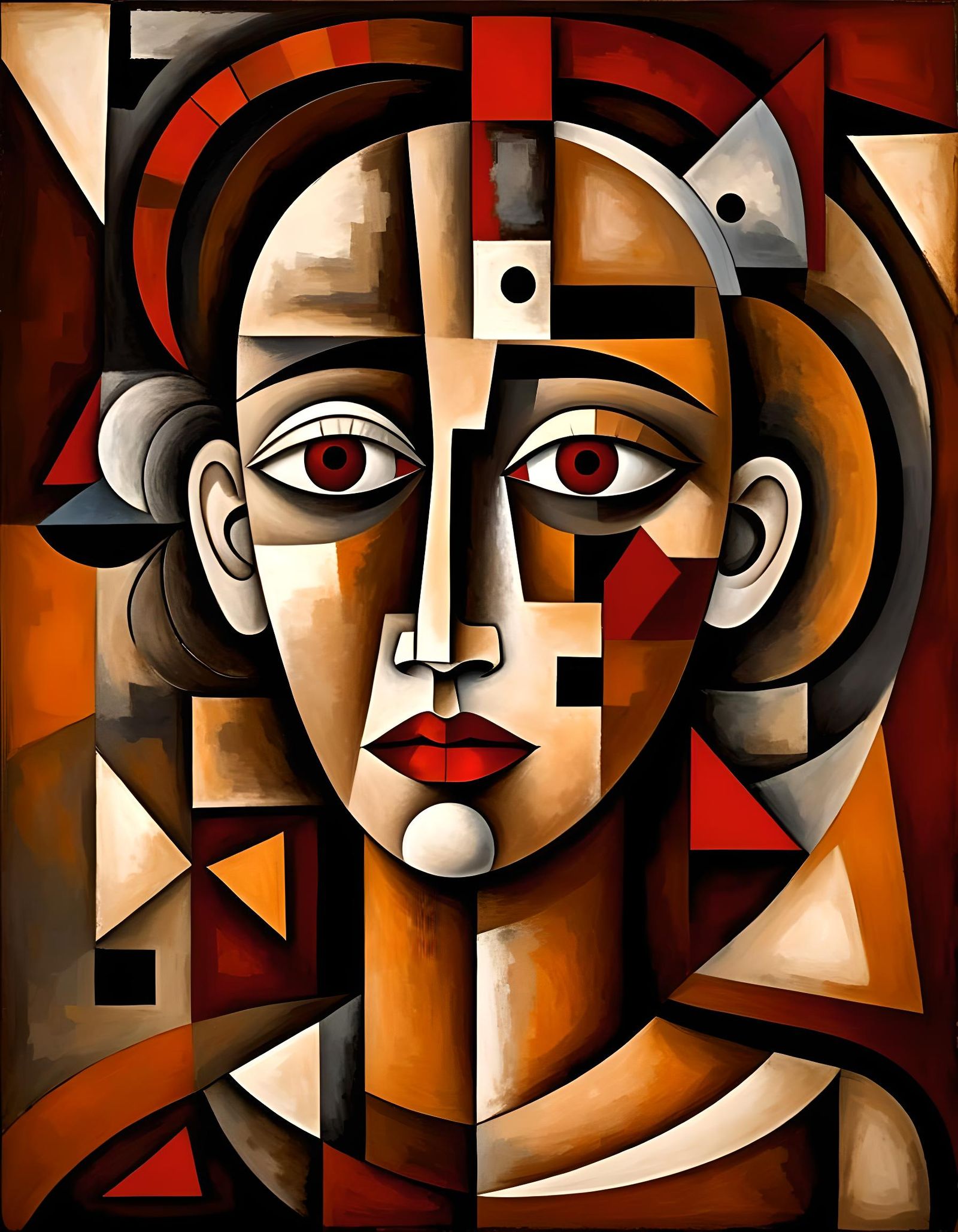Madame Cubisma  by @lawrencelot