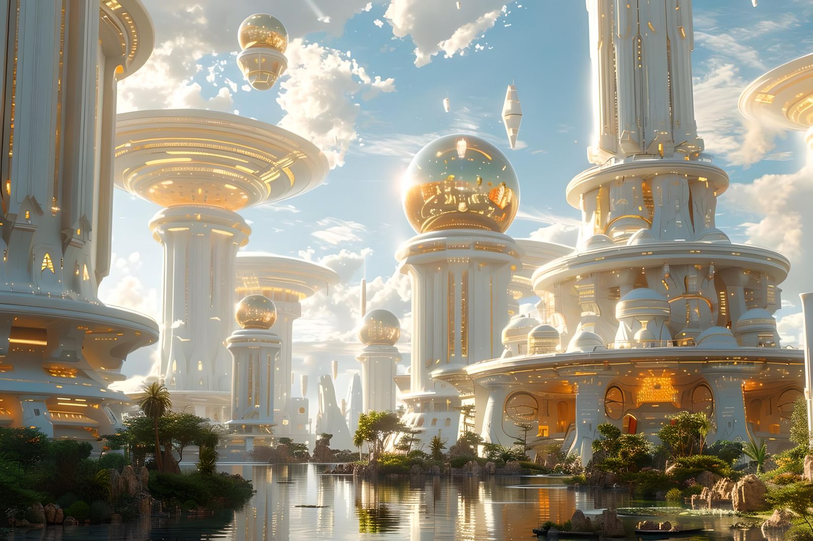 Glorious City of Gold and Marble