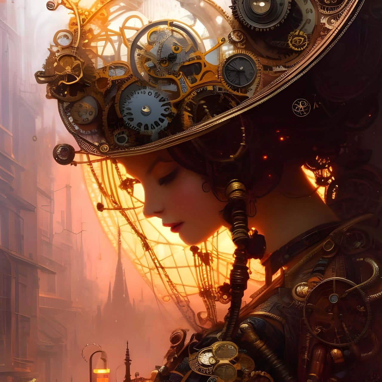 Steampunkess  by @The Shaper