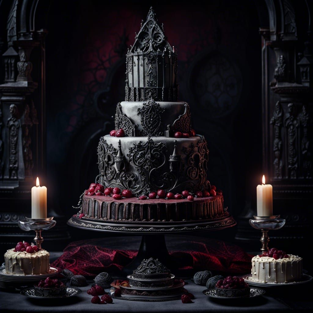 Necromantic Wedding Cake  by @AaronJ