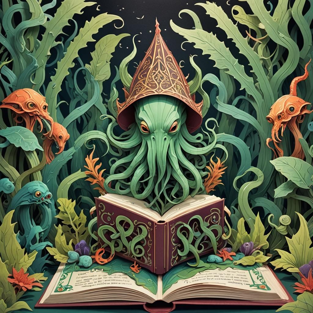 my first necronomicon  by @Michal Seliga