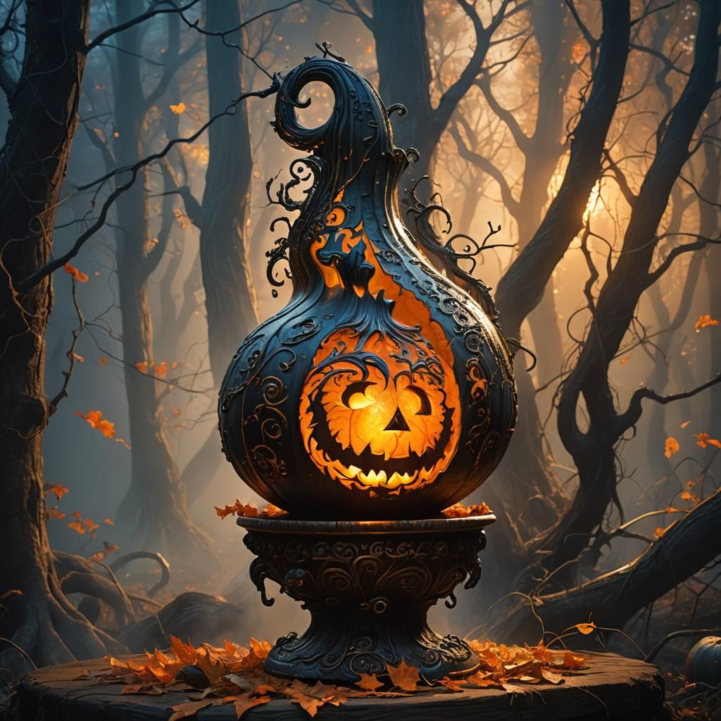 Halloween Gourd  by @DrapPep