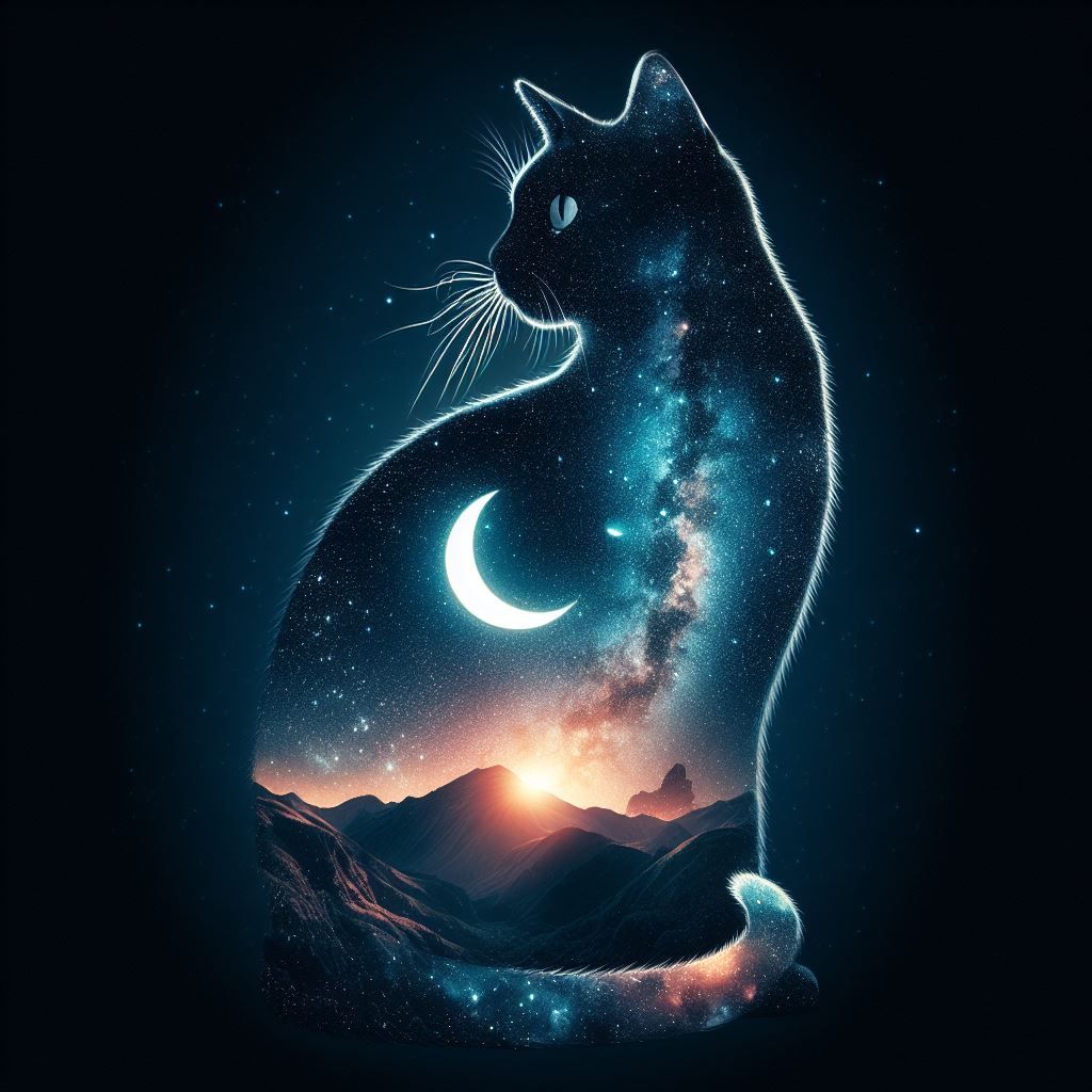 Not a flat world but, a cat shaped World