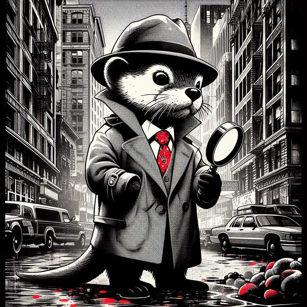 Inspector Otter On The Case ✨🔎🚨