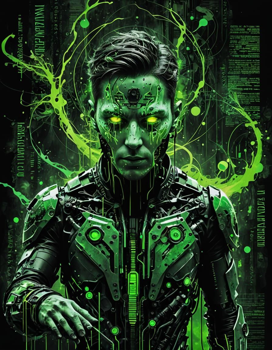 Cyborg Green