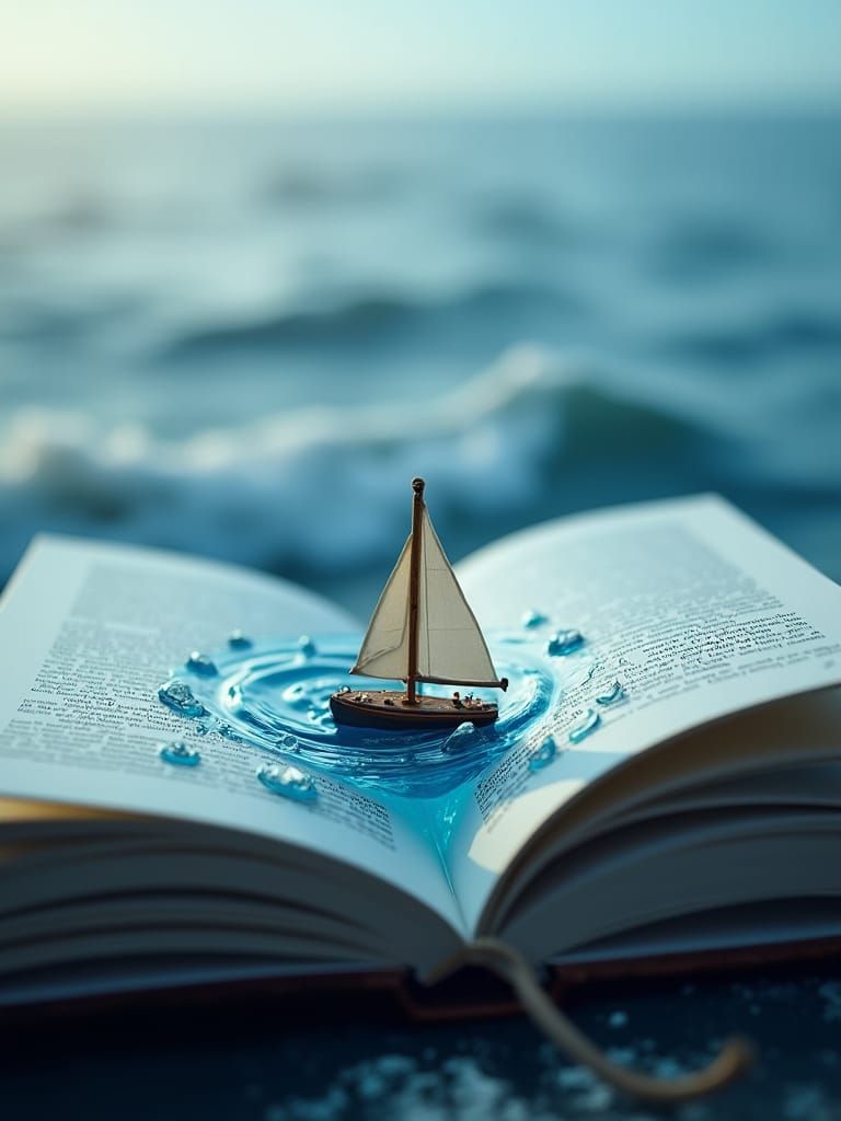 Sailing a book