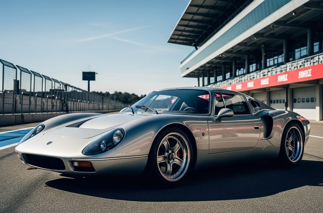 Retro Modern Sport Car Design, German Styling #1