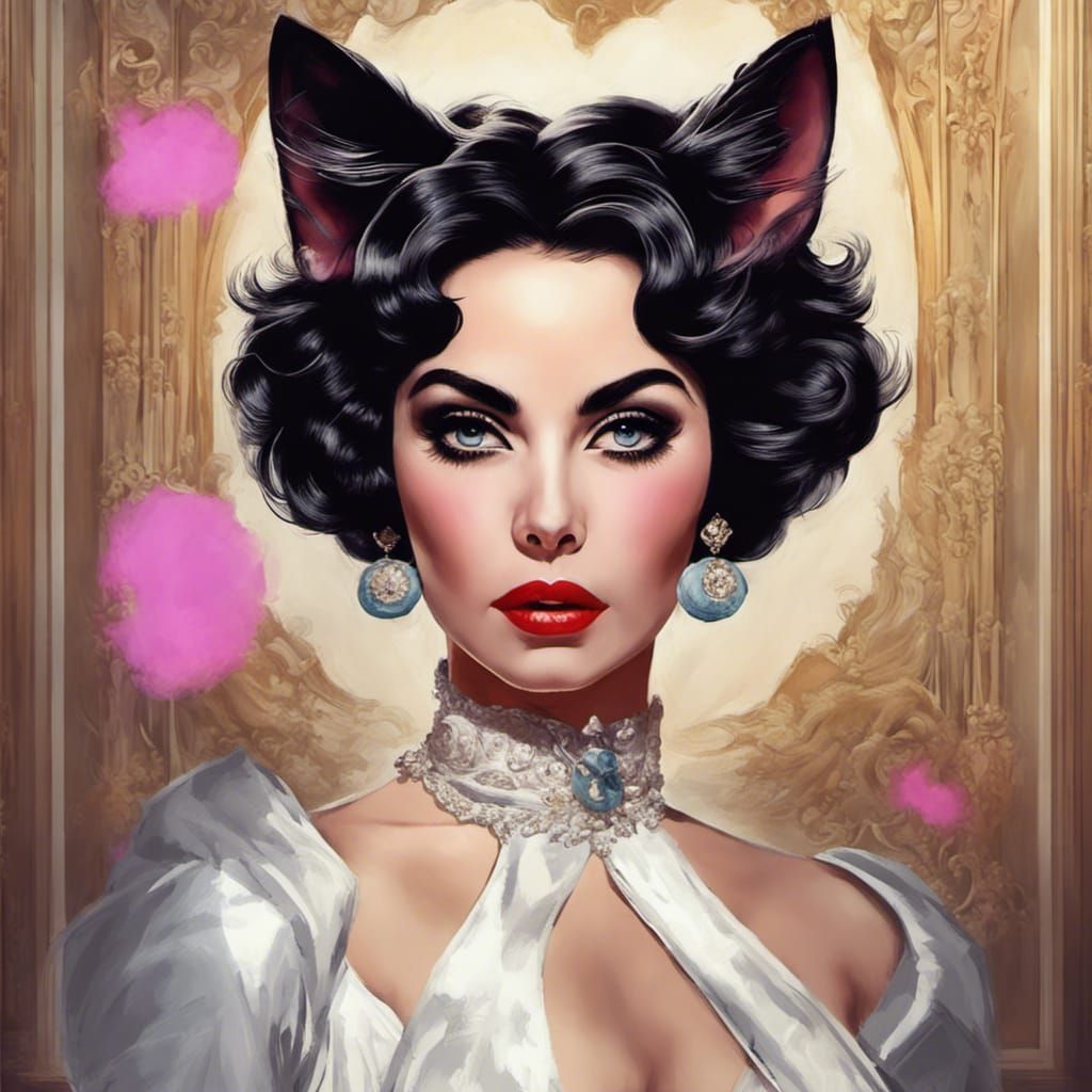Famous Cat Lady #3