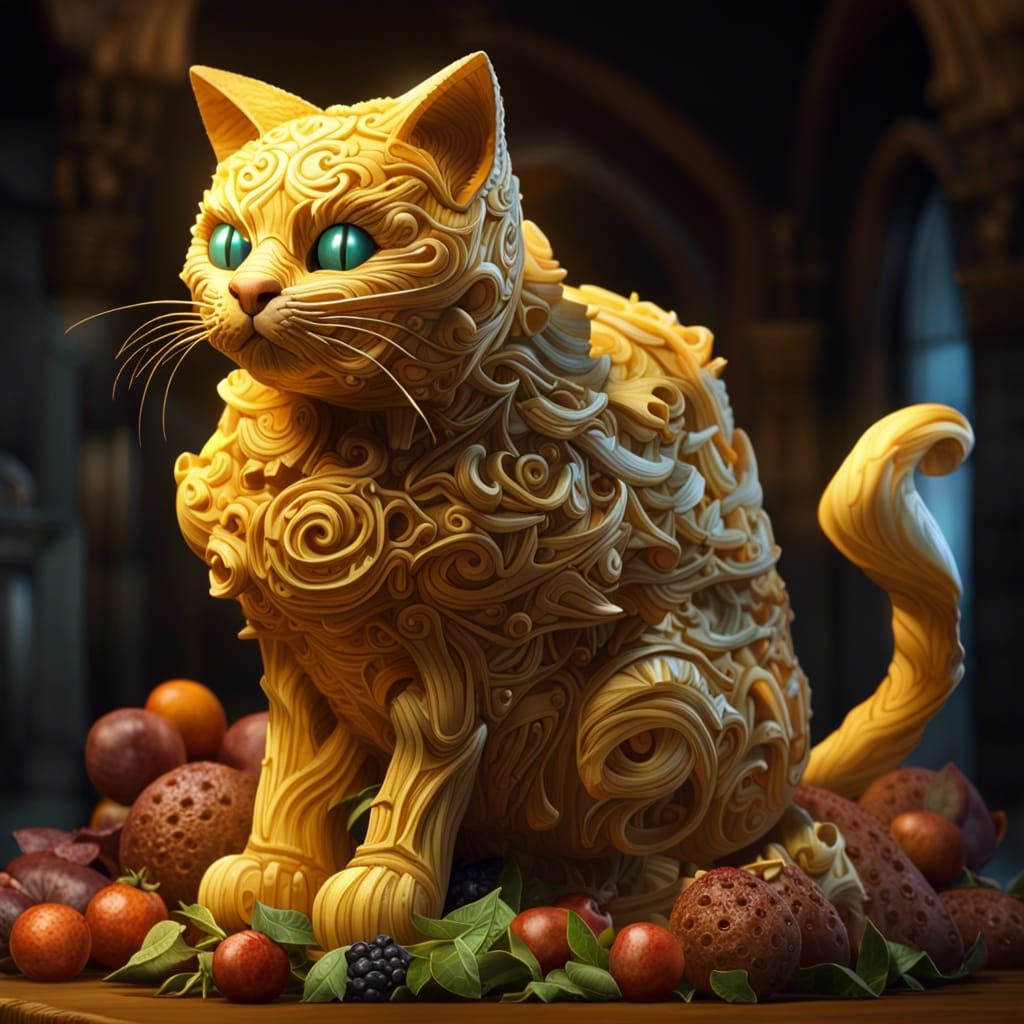 Cheese Statue