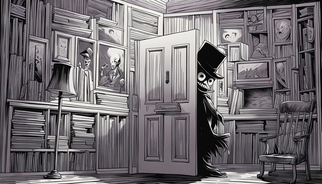 babadook book on a table