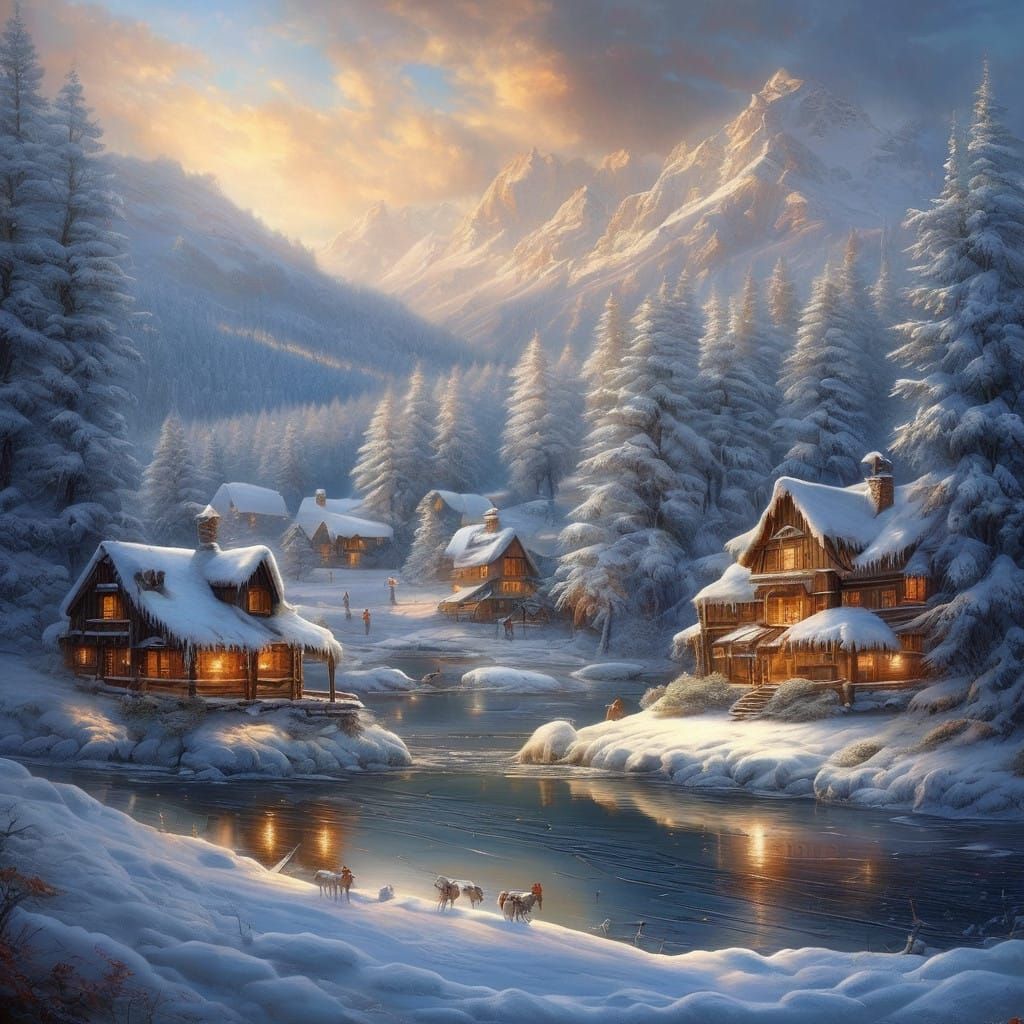 Winter Wonderland  by @Staircase Flash