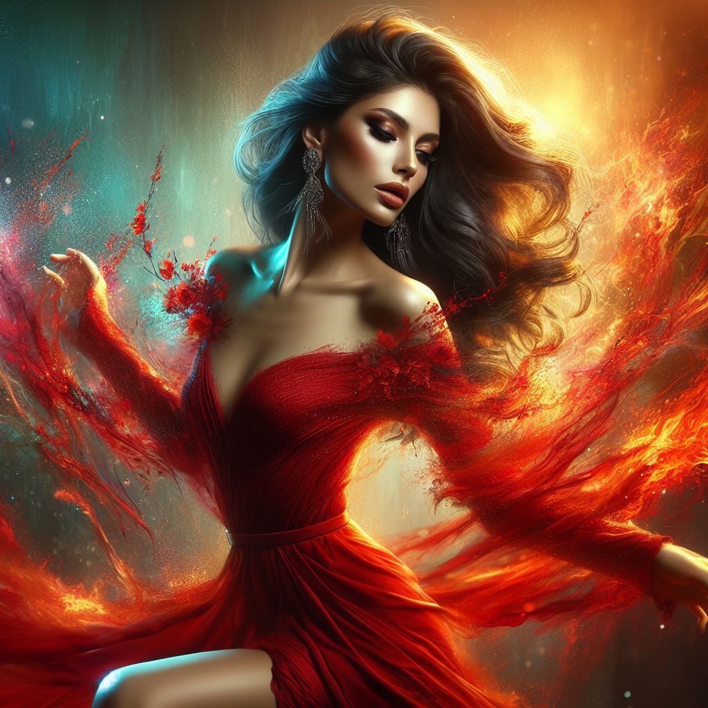 “Flames of Passion #1”