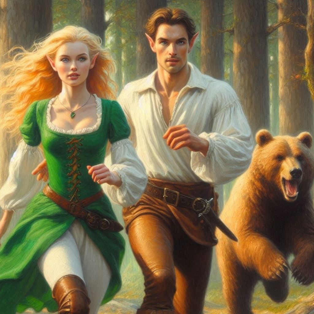 You don't have to be faster than the bear ...