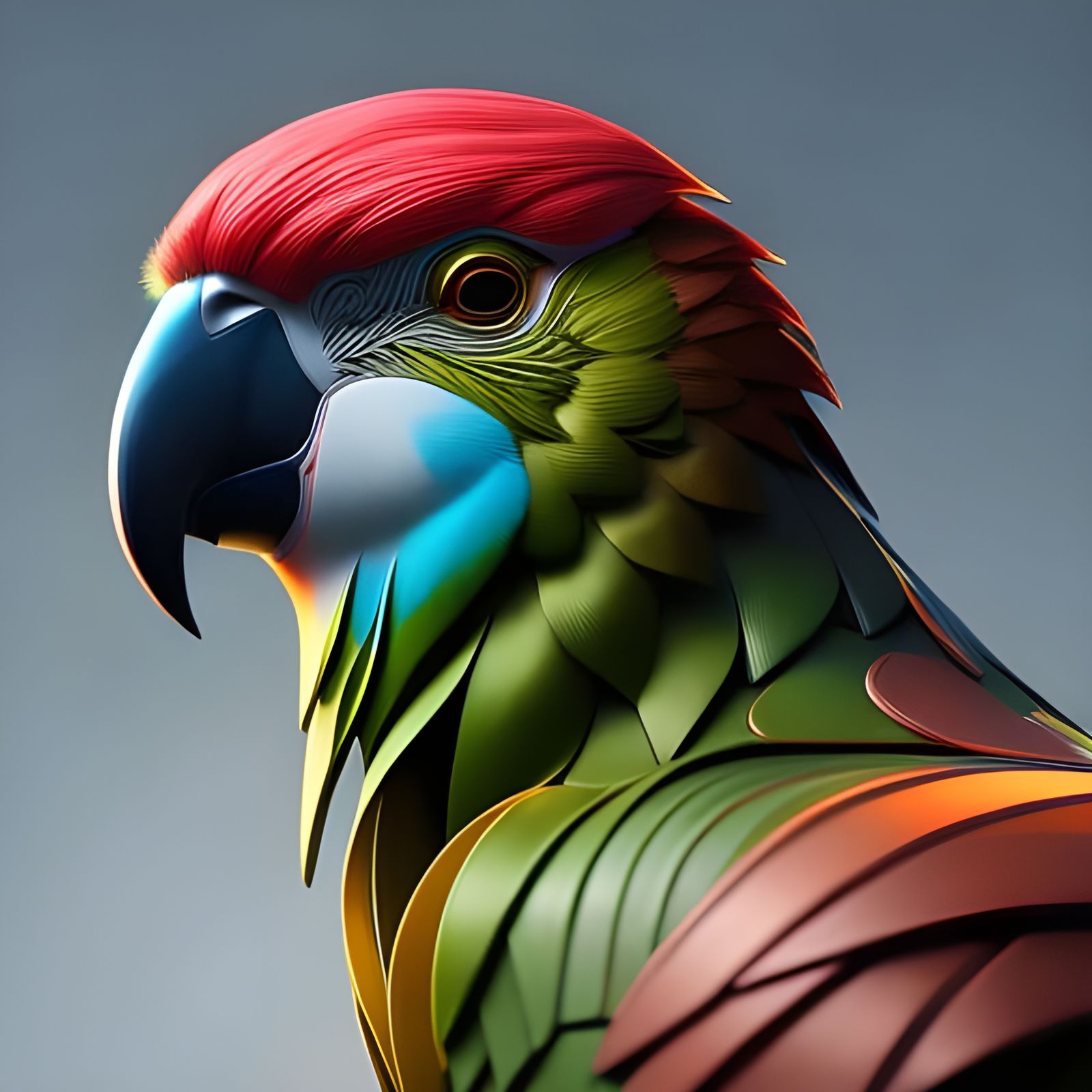 Parrot  by @NewAgerJul