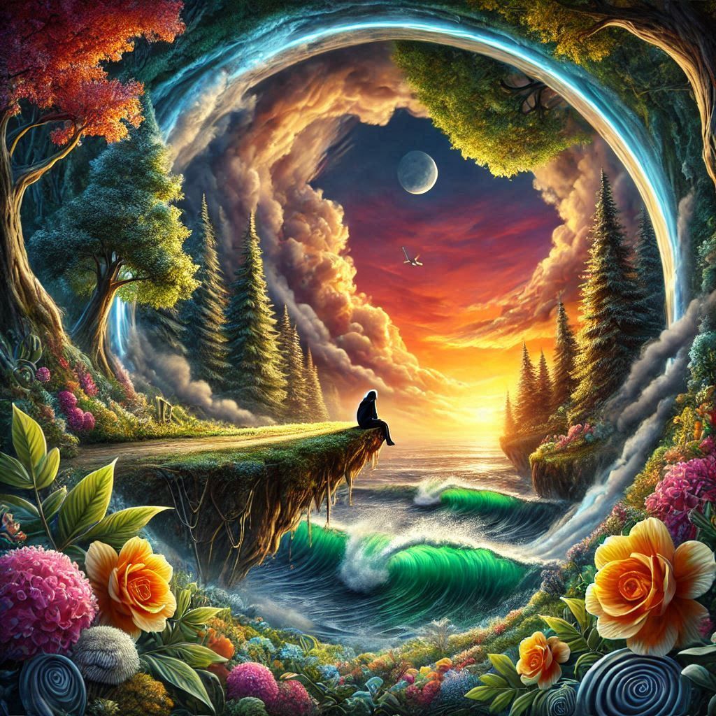 Cliffside Reverie A Gateway to Dreamlike Horizons