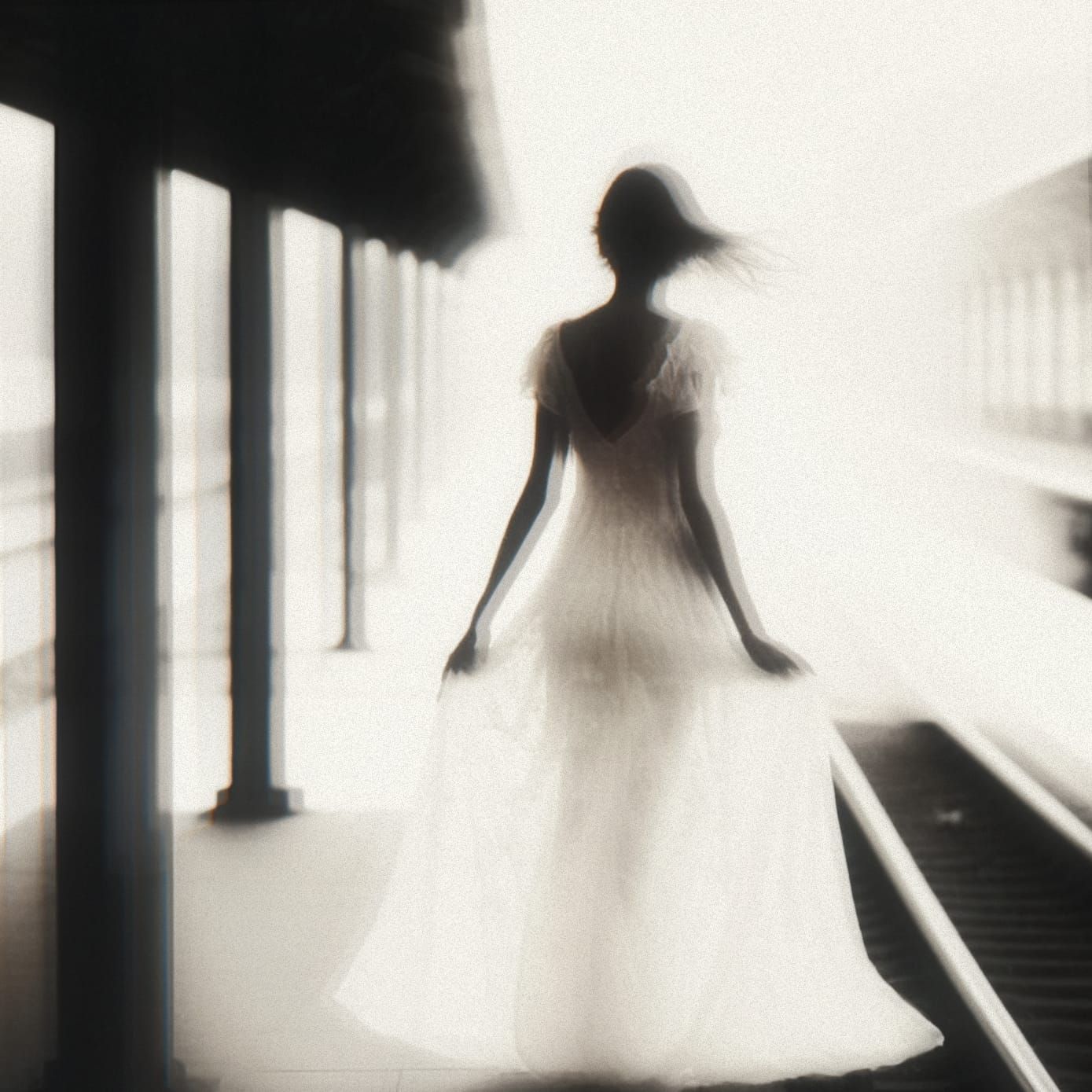 Lilac. Train Station.