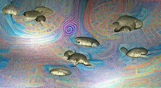 Manatees on DMT